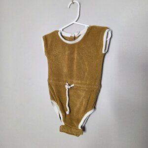 QUINCY MAE Rylee Cru Terry Summer Romper